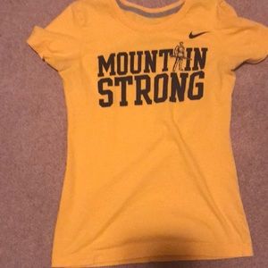 Nike WVU mountaineers tee small